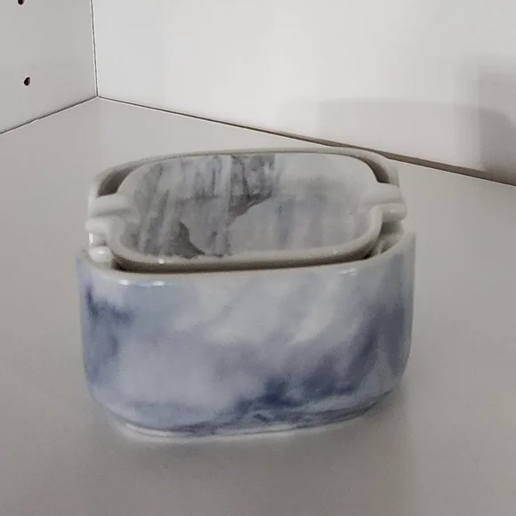 Hand Painted Tea Bag Plate Set - Picture 6 of 6